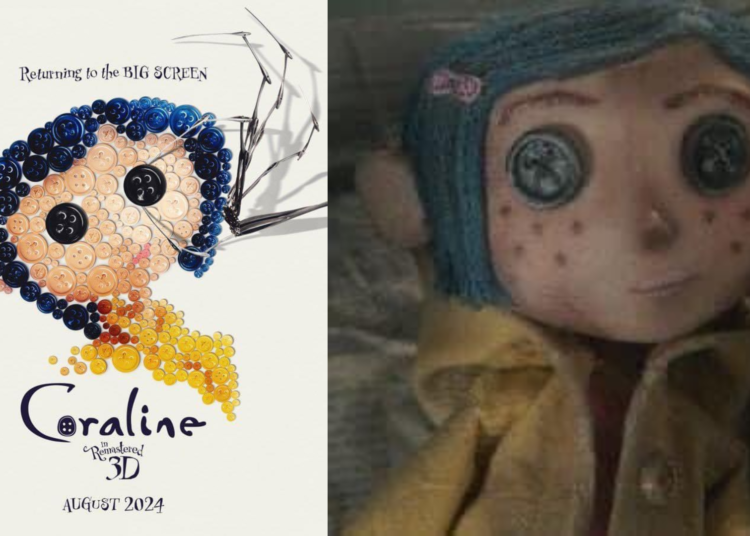 ¡’Coraline’ regresa al cine con una versión remasterizada en 3D!