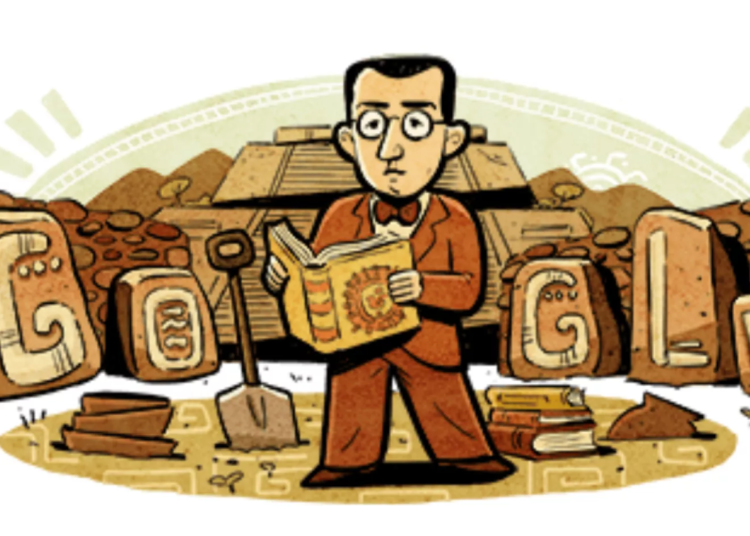 «Google rinde homenaje a Adolfo Caso, pionero de la arqueología en México»