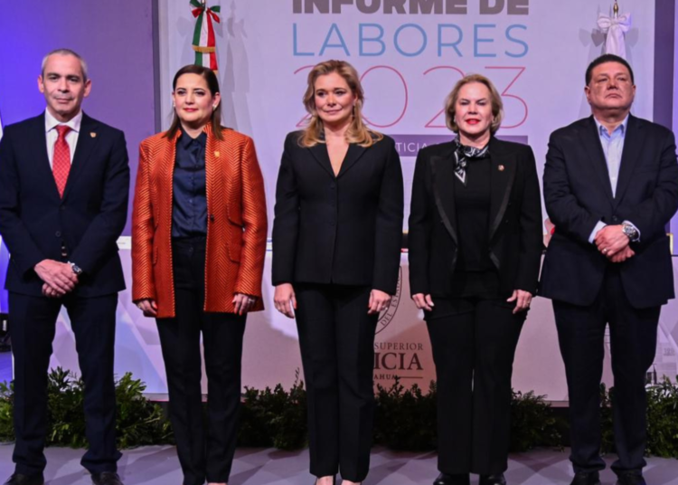 Restituir la confianza en las instituciones: Compromiso de la Gobernadora Maru Campos durante el Informe de Labores del TSJE