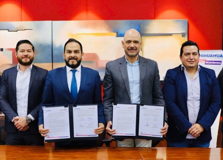 Firman convenio Icatech y Celiderh para promover el desarrollo humano en Chihuahua