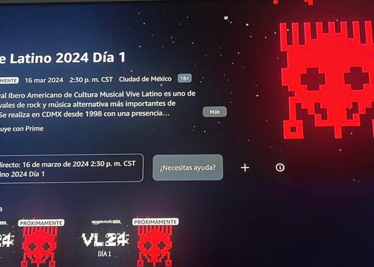 Amazon llevará el Festival Vive Latino 2024 a tus pantallas en vivo a través de múltiples plataformas