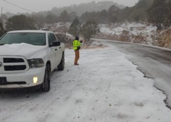 CEPC reporta caída de nieve en 10 municipios debido a la Octava Tormenta Invernal
