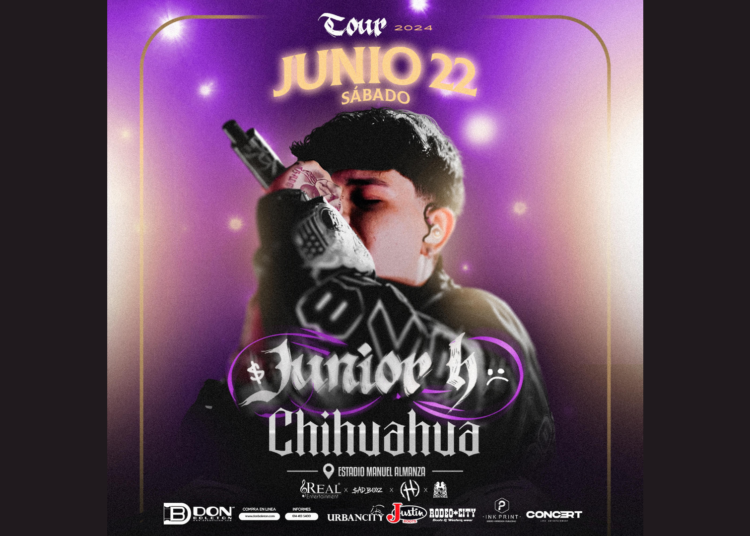 ¡Junior H llega con su espectáculo a Chihuahua!