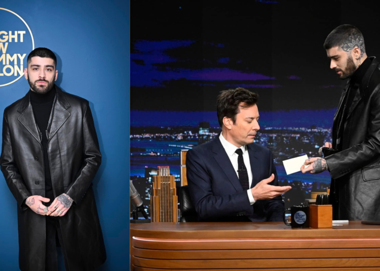 Zayn sorprende al aparecer en el programa de Jimmy Fallon