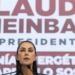 Claudia Sheinbaum proponer soluciones tras protesta de líder de Madres Buscadoras de Sonora en Palacio Nacional