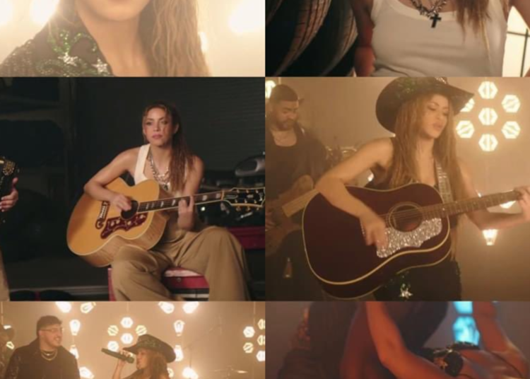 Shakira lanza  video musical de «(Entre Paréntesis)» en colaboración con Grupo Frontera