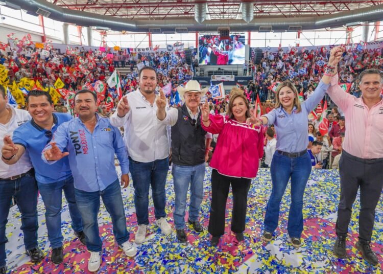 Me comprometere a defender el agua y buscará prórroga con Estados Unidos: Xóchitl en Camargo, Chih