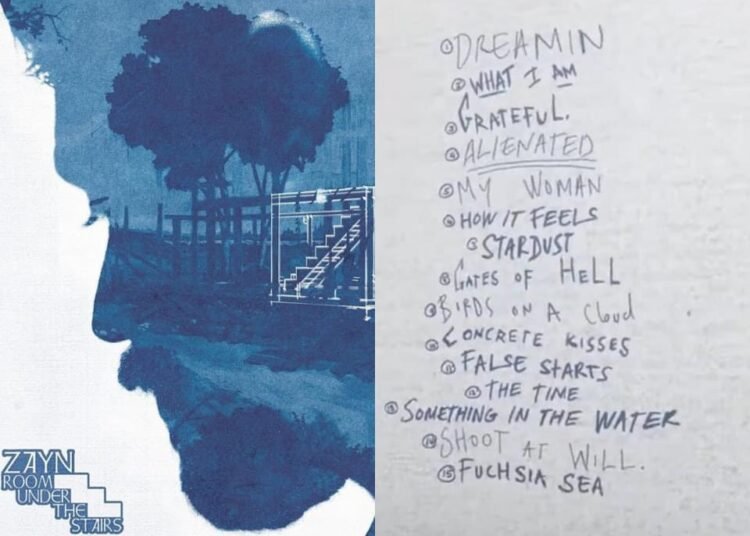 Zayn desvela el tracklist de su próximo álbum «Room Under the Stairs»