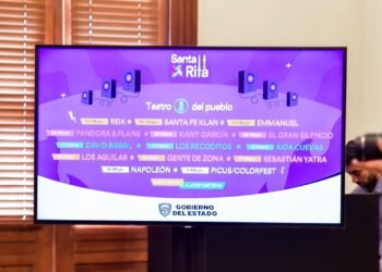 Cartelera oficial de la Feria Santa Rita 2024