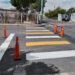 Realiza Municipio intervención con pintura para cruces seguros de personas en la ciudad