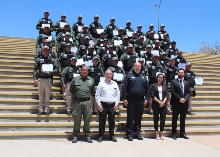 Concluyen 42 elementos su formación como Policía Forestal de la SSPE