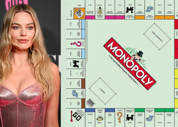 Margot Robbie se aventura en el mundo del cine con una película live action de ‘MONOPOLY’