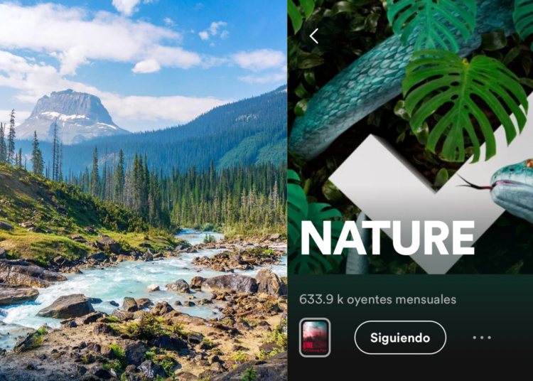La Naturaleza, Acreditada como Artista Musical en Spotify