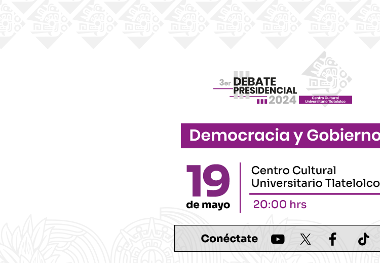 En vivo | Tercer debate Presidencial 2024