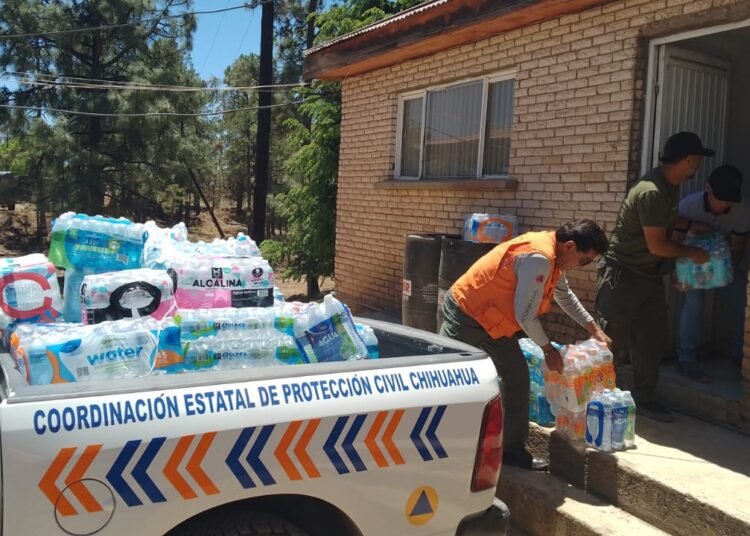 CEPC lleva apoyos a brigadistas forestales en Madera y Nuevo Casas Grandes