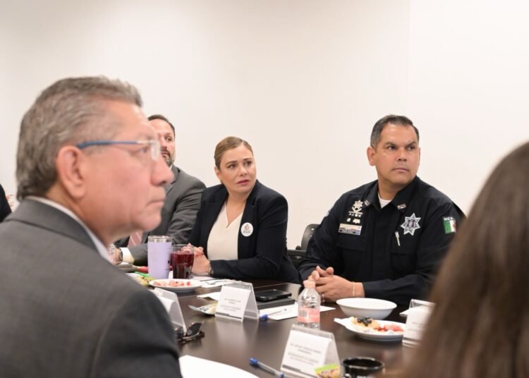 Gobernadora Preside Reunión de Seguridad en Ciudad Juárez