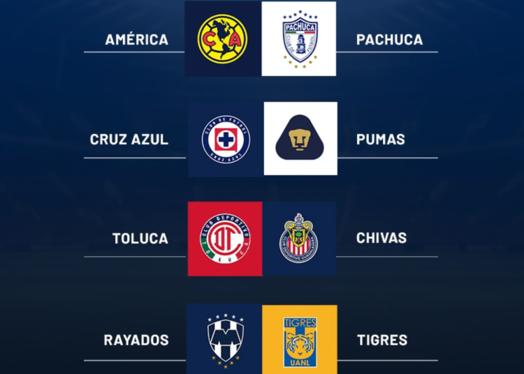 Quedan definidos los cuartos de final de la Liga MX