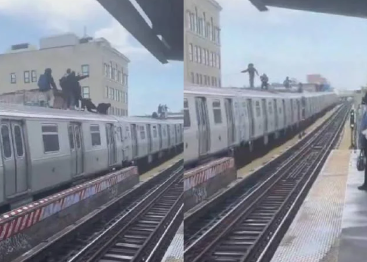 Adolescentes arriesgan sus vidas en el metro de Nueva York