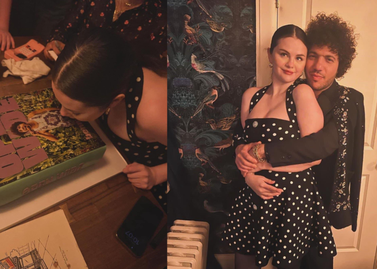 Selena Gomez celebra el lanzamiento del libro de cocina de su novio Benny Blanco