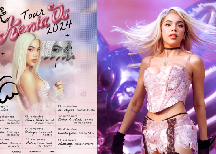 Kenia OS iluminará el escenario del Palacio de los Deportes