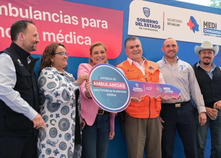 Maru Campos Refuerza Atención Médica con 23 Nuevas Ambulancias