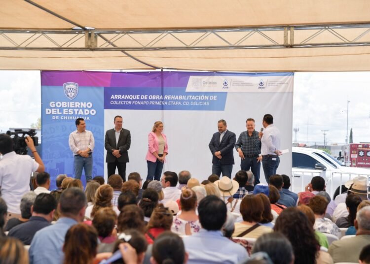 Rehabilitación del Colector Fonapo en Delicias Mejora Saneamiento