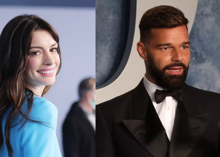 Anne Hathaway y su divertida anécdota con Ricky Martin