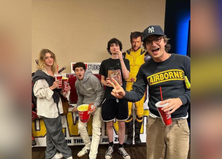 «Elenco de Stranger Things Disfruta de ‘Deadpool y Wolverine'»