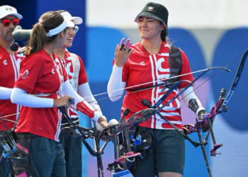 México hace historia con medalla de bronce en equipos femeniles de tiro con arco