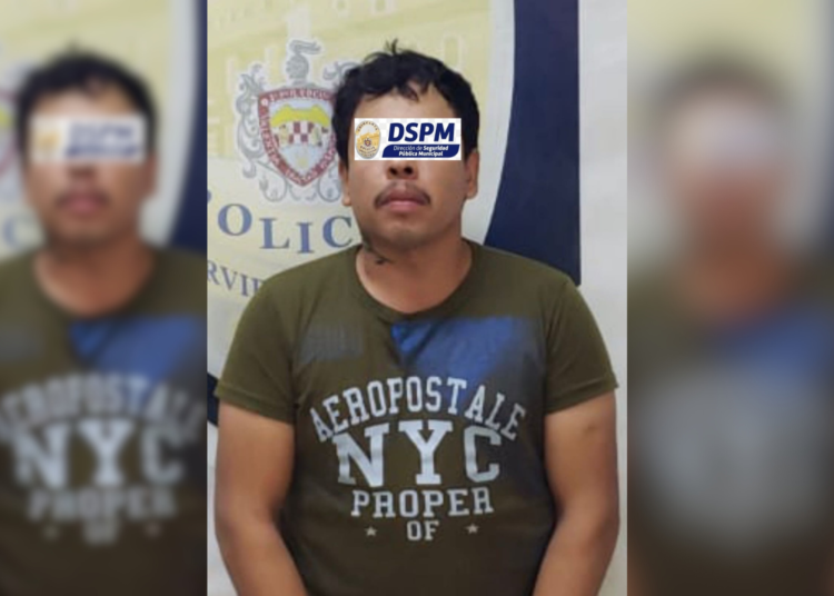 Detiene Policía Municipal a Probable Homicida en Granjas Cerro Grande