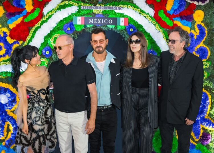 Estrellas de «Beetlejuice 2» en México para promoción