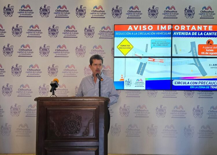 Anuncia Gobierno Municipal intervención en camellón central de la avenida de La Cantera