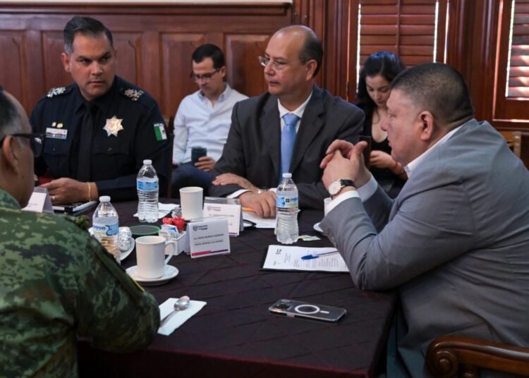 Autoridades evalúan resultados de seguridad en Mesa de Coordinación para la Paz
