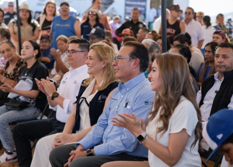 Supervisa Maru Campos arranque de obras de instalación de línea de drenaje al sur de la capital