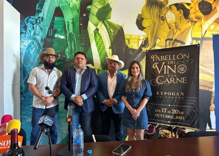 Presentan Pabellón del Vino y la Carne en EXPOGAN 2024