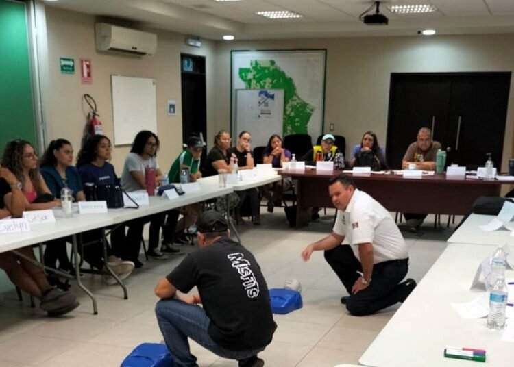 apacitan a personal de Bowi en seguridad y contingencias