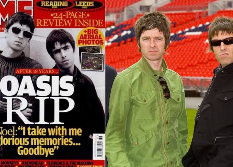 Reunión histórica de los hermanos Gallagher tras 15 años de separación