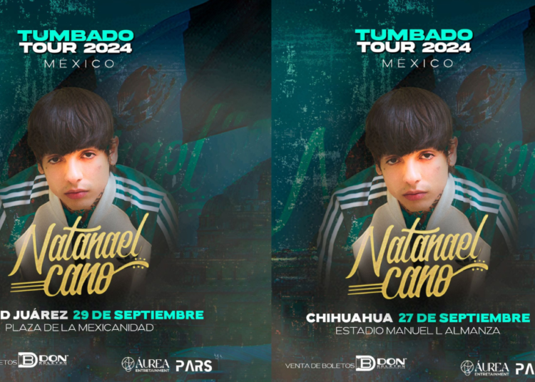 Natanael Cano regresa a Chihuahua y Ciudad Juárez con el «Tumbado Tour»