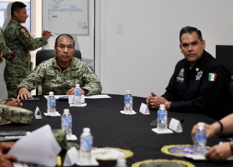 Revisan SSPE y SEDENA estrategia de seguridad en Ciudad Juárez