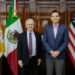 Recibe Alcalde Bonilla al Cónsul de Estados Unidos en Juárez, Rafael Foley