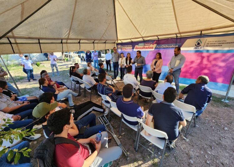 Inaugura JMAS red de agua tratada en Paseos de Chihuahua