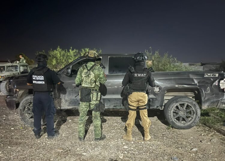 Asegura SSPE tres vehículos con reporte de robo en Ojinaga