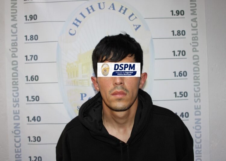 Cae presunto multiasaltante en Chihuahua tras 12 robos violentos