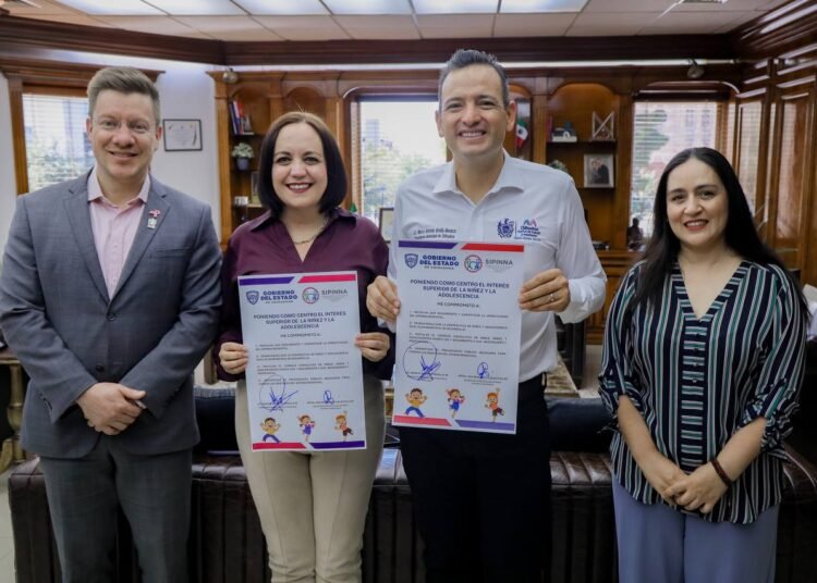 Firma alcalde Bonilla compromisos con la niñez y adolescencia a través de convenio