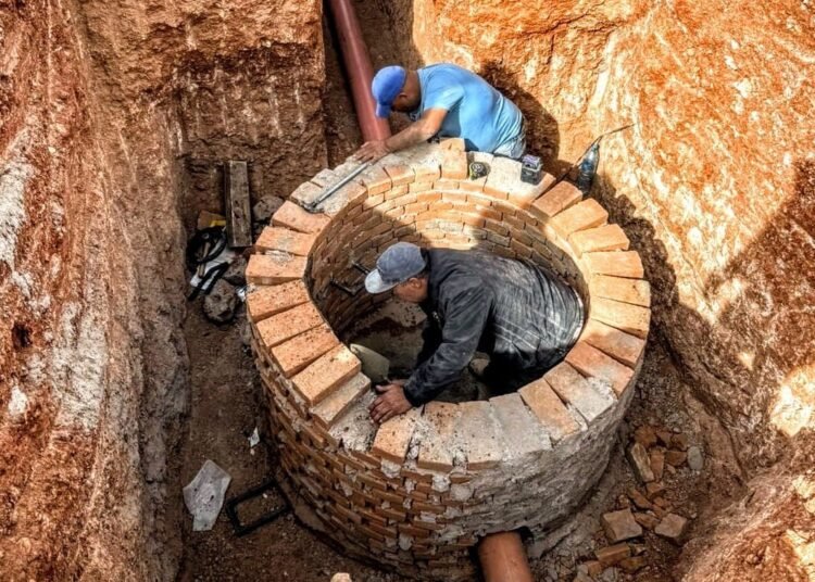 Concluye introducción de red de drenaje en beneficio de 1,200 vecinos de la colonia Margaritas