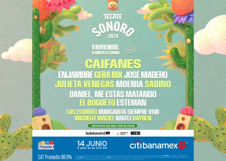 Tecate Sonoro 2024: Un Oasis Musical en Hermosillo