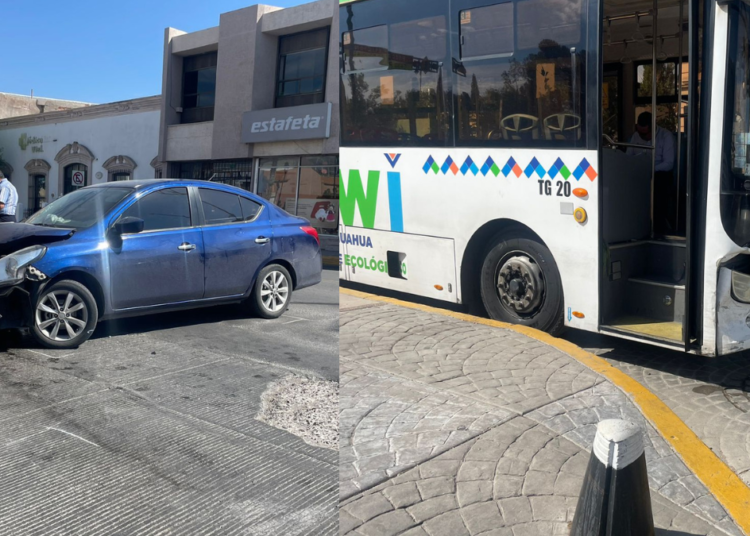 Accidente en Paseo Bolívar: Versa se impacta contra transporte público Bowi