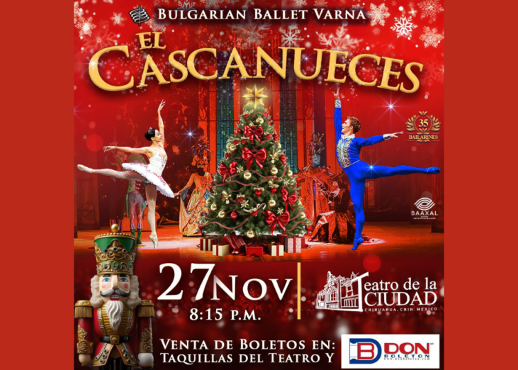 El Ballet Varna de Bulgaria presenta «El Cascanueces» en el Teatro de la Ciudad