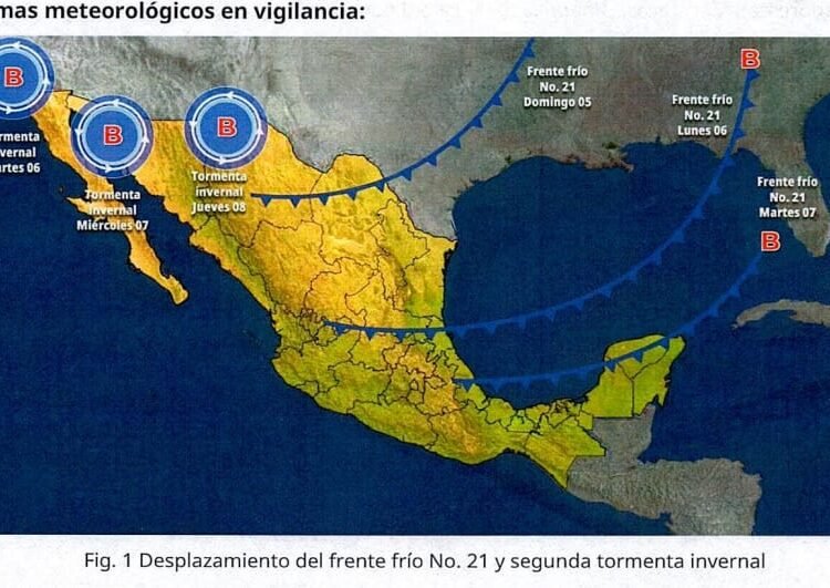 Emite Protección Civil aviso especial por Segunda Tormenta Invernal en Chihuahua