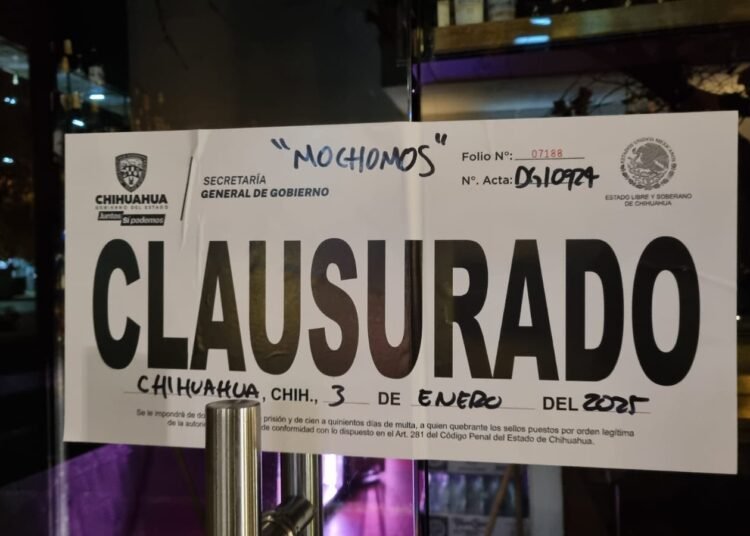 Realiza Gobernación Estatal 199 inspecciones y clausura 11 establecimientos durante la última semana